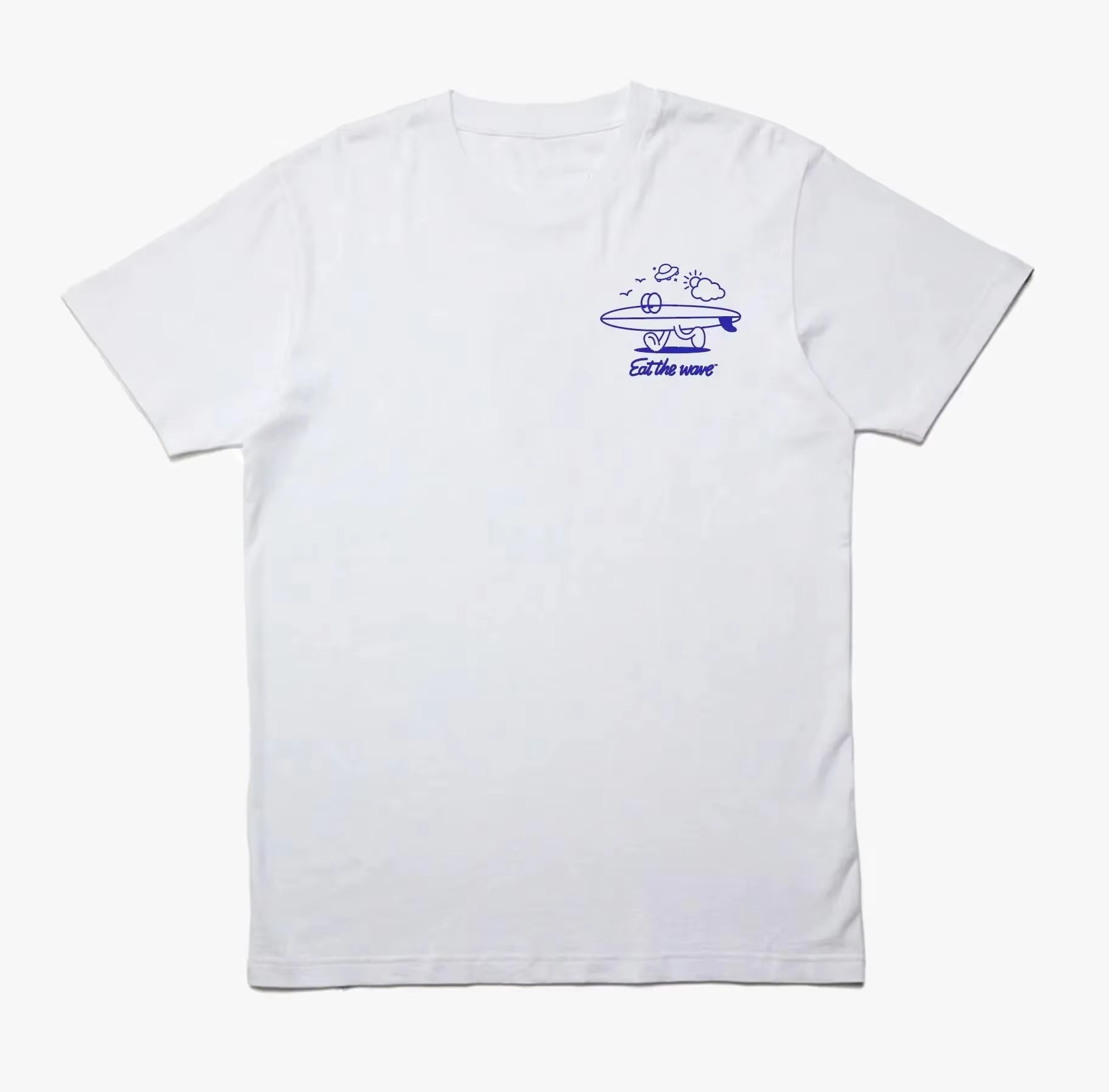 Outdoor Sport Clothing Brands - Camiseta Masculina Casual de Algodão de