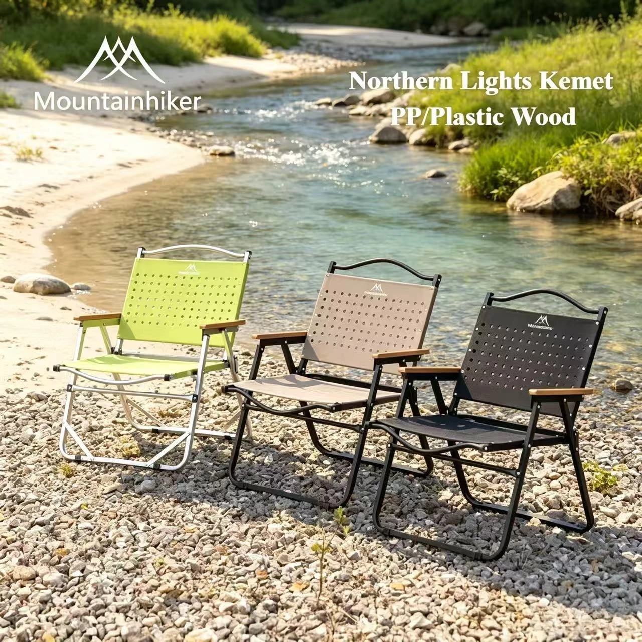 Outdoor Sport Chairs - Cadeira de Camping MOUNTAINHIKER Portátil e