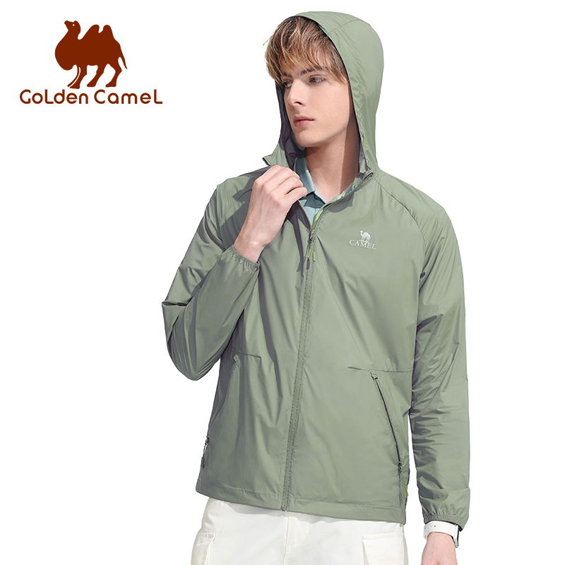 Outdoor Sport Coat - Roupas de Proteção Solar GOLDEN CAMEL