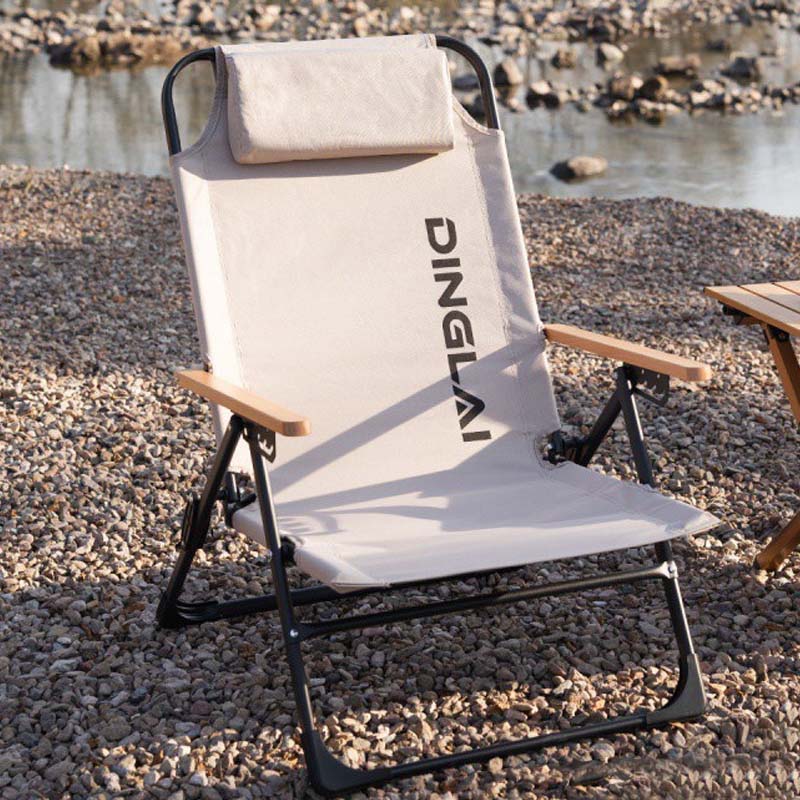 Outdoor Sport Chairs - Cadeira Dobrável para Camping, Portátil, Reclinável,