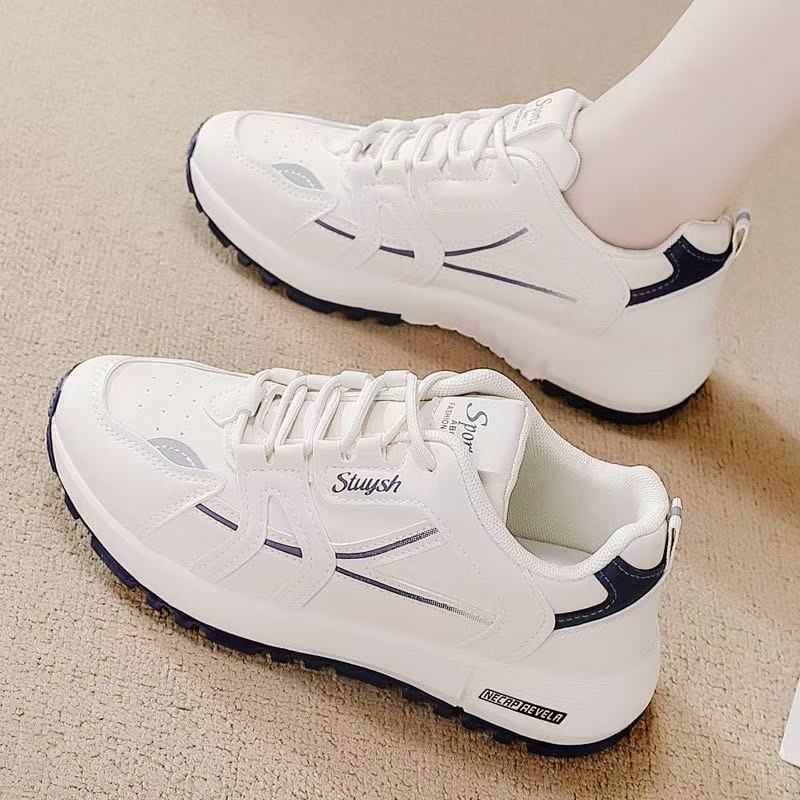 Tênis Casuais Brancos Feminino - Outdoor Sports Shoes avaliação e preço