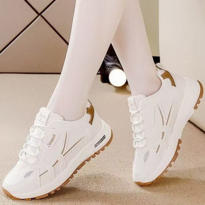Tênis Casuais Brancos Feminino - Outdoor Sports Shoes avaliação e preço