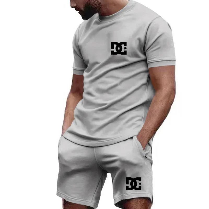 Conjunto de verão masculino co - Outdoor Sport Leisure avaliação e preço