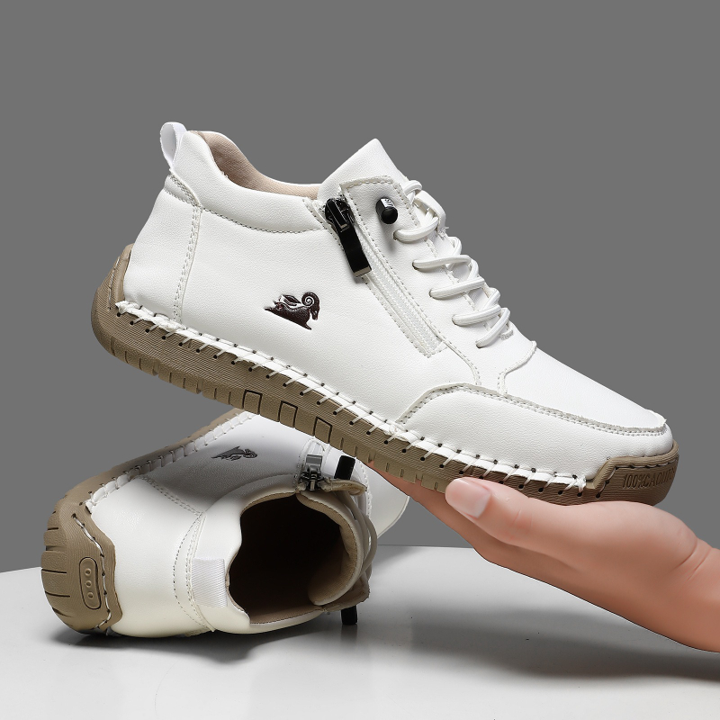 Tênis feminino de couro artesa - Outdoor Sport Leisure avaliação e preço